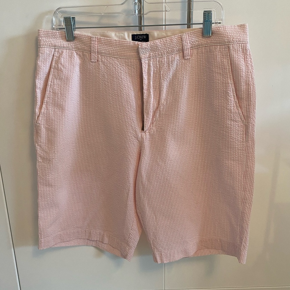 J Crew Rivington Mens Seersucker Shorts